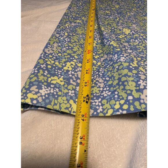 NWT VTG Sigrid Olsen Sport 12P Blue Floral Sheath Dress 90s Y2K Preppy Cotton - Picture 8 of 8